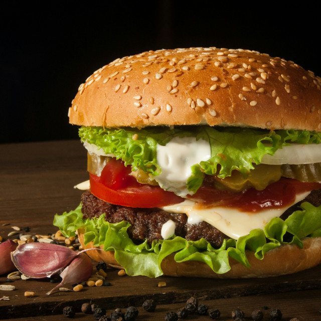 Bocadillo casero recién preparado